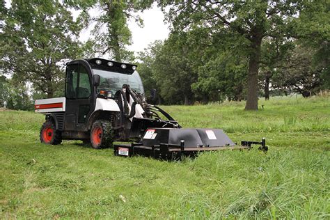 skid steer slope mower|mower attachments for skid steers.